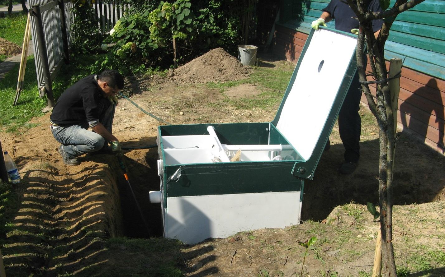 Установка станции биологической очистки не требует масштабных земляных работ.