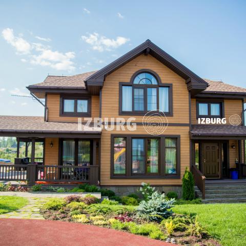 ИЗБУРГ. Строим загородные дома. Проект Эльба 256