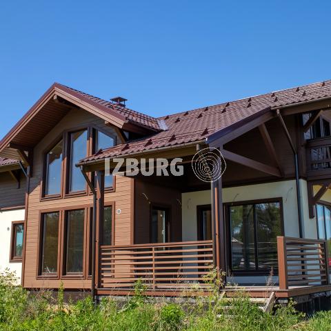 ИЗБУРГ. Строим жилой дом. Проект Шале 289