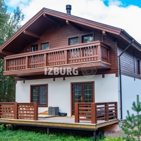 ИЗБУРГ. Строим загородные дома. Индивидуальный проект