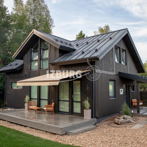 ИЗБУРГ. Строим жилой дом. Проект Сканди 161