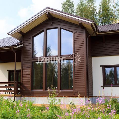 ИЗБУРГ. Строим загородные дома. Проект Шале 289