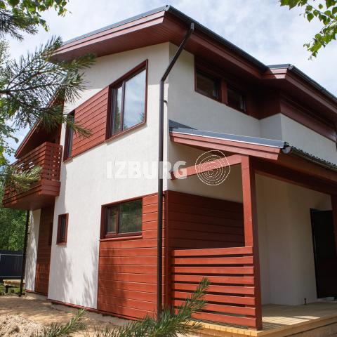 ИЗБУРГ. Строим коттедж. Проект Риети 180