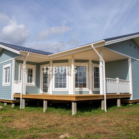 ИЗБУРГ. Строим загородные дома. Проект Сканди 158