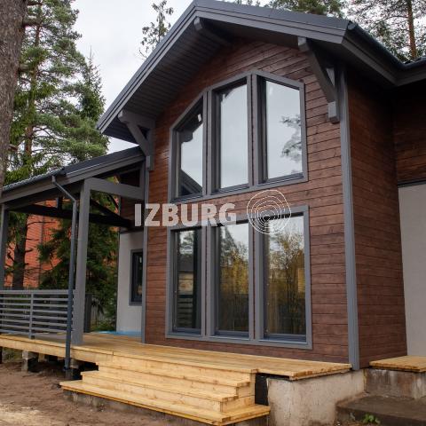 ИЗБУРГ. Строим жилой дом. Проект Шале 289