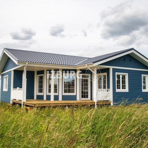 ИЗБУРГ. Строим загородные дома. Проект Сканди 158