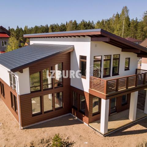 ИЗБУРГ. Строим коттедж. Проект Риети 264