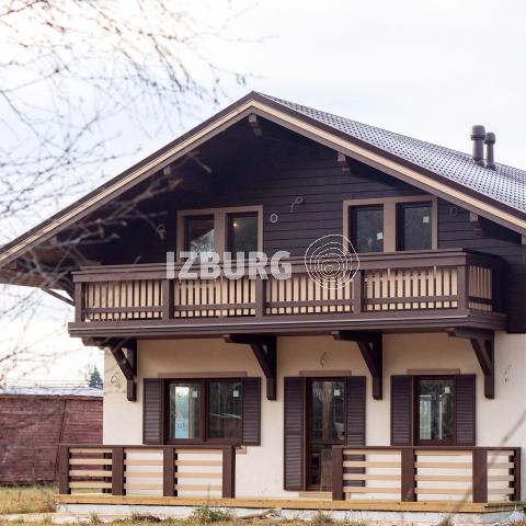 ИЗБУРГ. Строим жилой дом. Проект Шале 197