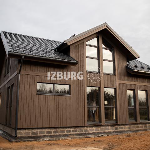 ИЗБУРГ. Строим загородные дома. Проект Сканди 161