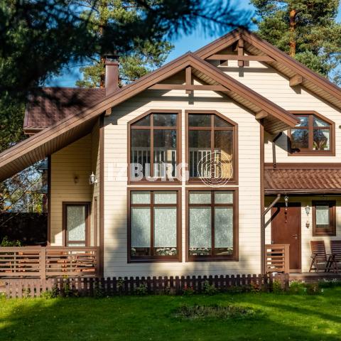 ИЗБУРГ. Строим коттедж. Проект Эльба 204