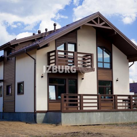 ИЗБУРГ. Строим жилой дом. Проект Эльба 214