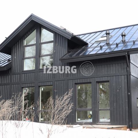 ИЗБУРГ. Строим коттедж. Проект Сканди 200