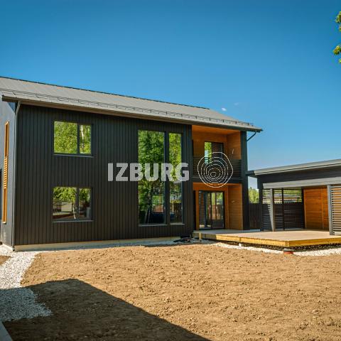 ИЗБУРГ. Строим коттедж. Проект Сканди 221