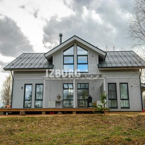 ИЗБУРГ. Строим коттедж. Проект Сканди 200