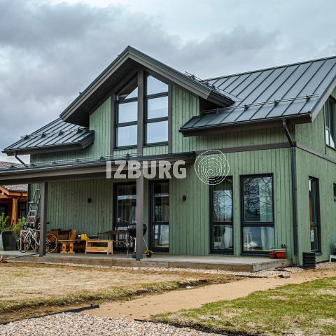 ИЗБУРГ. Строим загородные дома. Проект Сканди 161