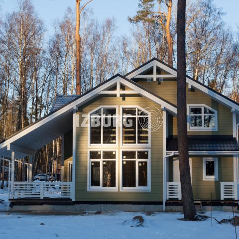 ИЗБУРГ. Строим загородные дома. Проект Эльба 204