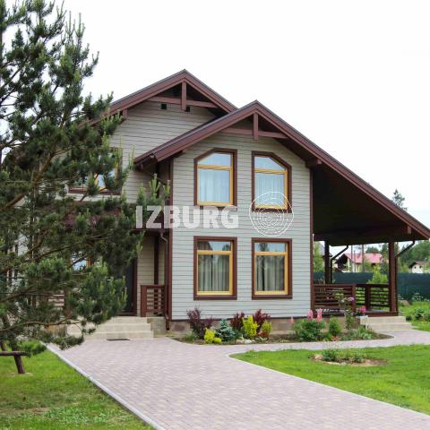 ИЗБУРГ. Строим загородные дома. Проект Эльба 204