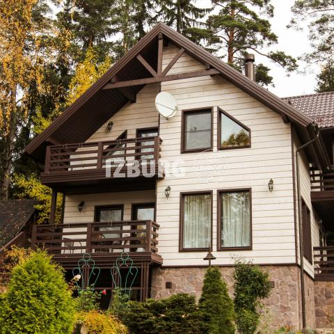 ИЗБУРГ. Строим коттедж. Проект Эльба 171