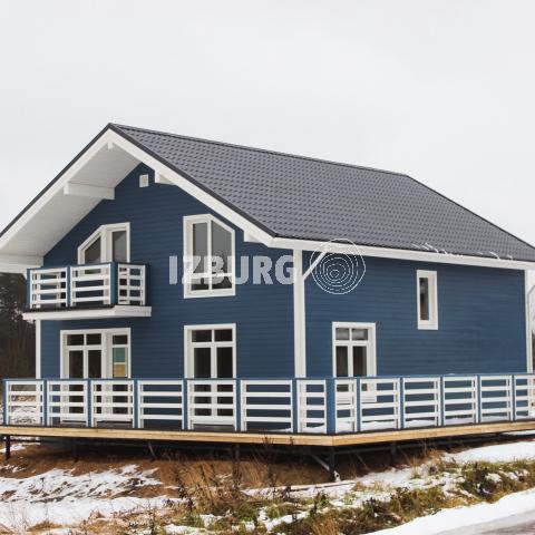 ИЗБУРГ. Строим жилой дом. Проект Эльба 214