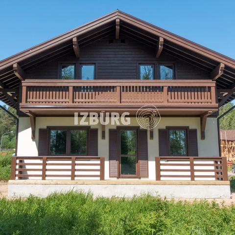 ИЗБУРГ. Строим загородные дома. Проект Шале 197