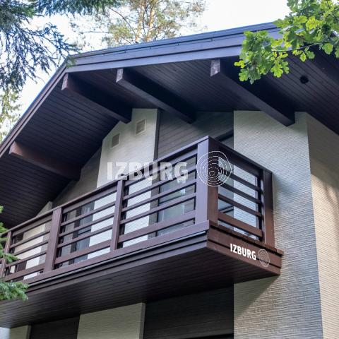 ИЗБУРГ. Строим загородные дома. Проект Шале 269