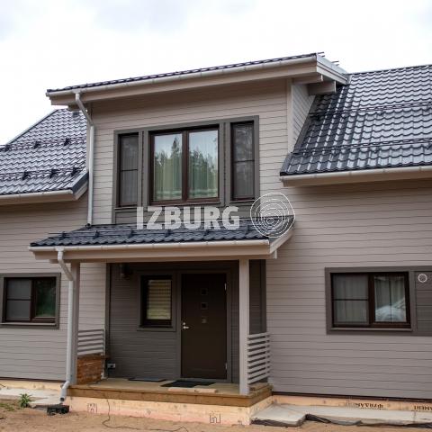 ИЗБУРГ. Строим коттедж. Проект Эктор 208