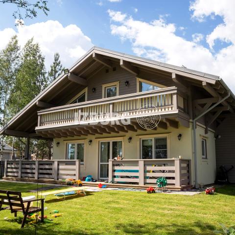 ИЗБУРГ. Строим жилой дом. Проект Шале 244